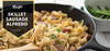 5-Ingredient Skillet Sausage Alfredo Recipe