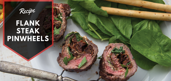 Flank Steak Pinwheels Recipe