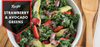 Strawberry & Avocado Salad with Bacon-Poppyseed Dressing