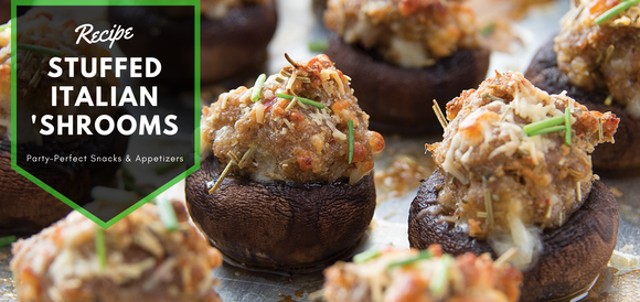 Stuffed Italian 'Shrooms | Appetizer Recipe