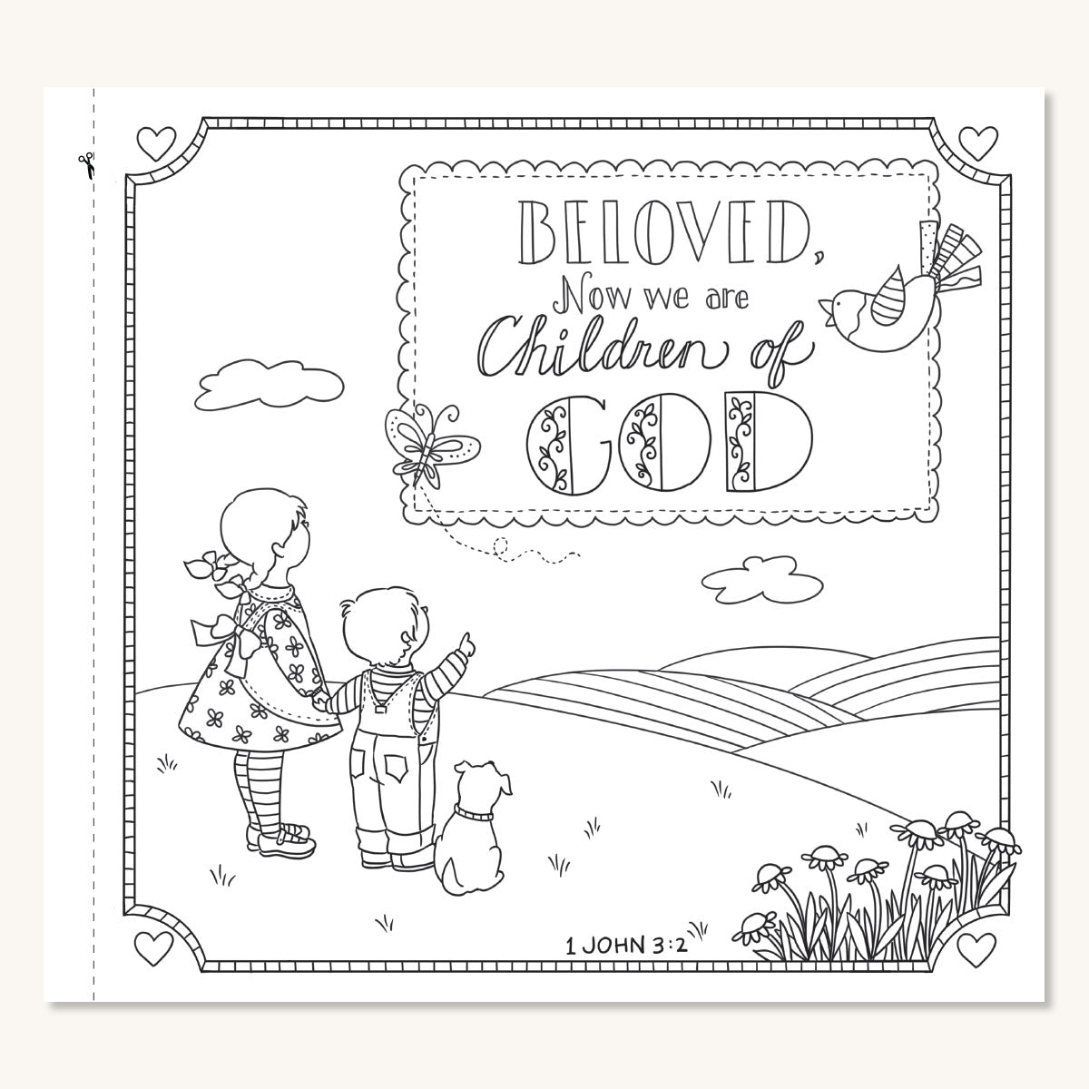 Colorful Blessings Coloring Book