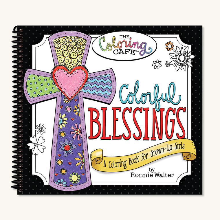 Colorful Blessings Coloring Book