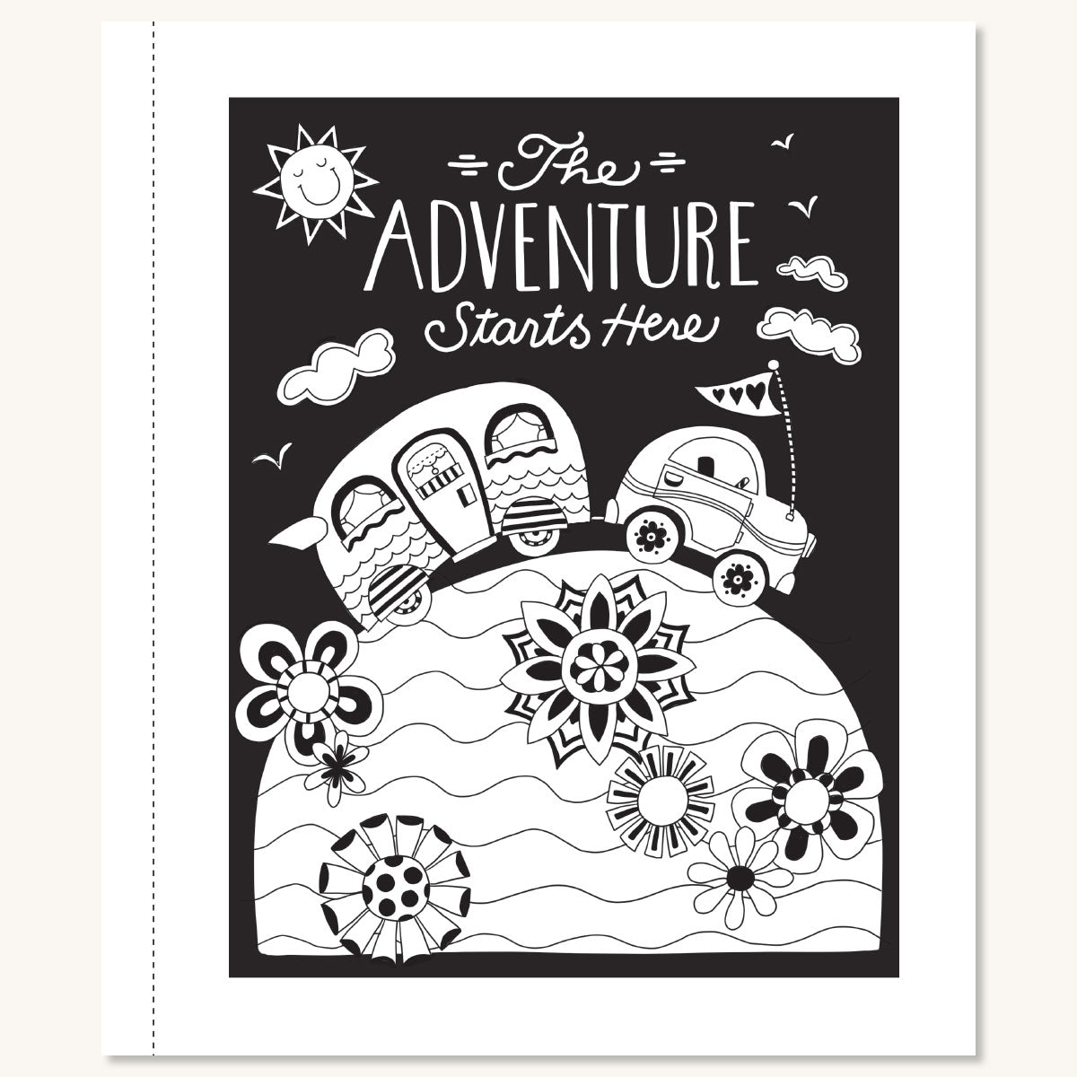 Home is Where it all Begins Coloring Book