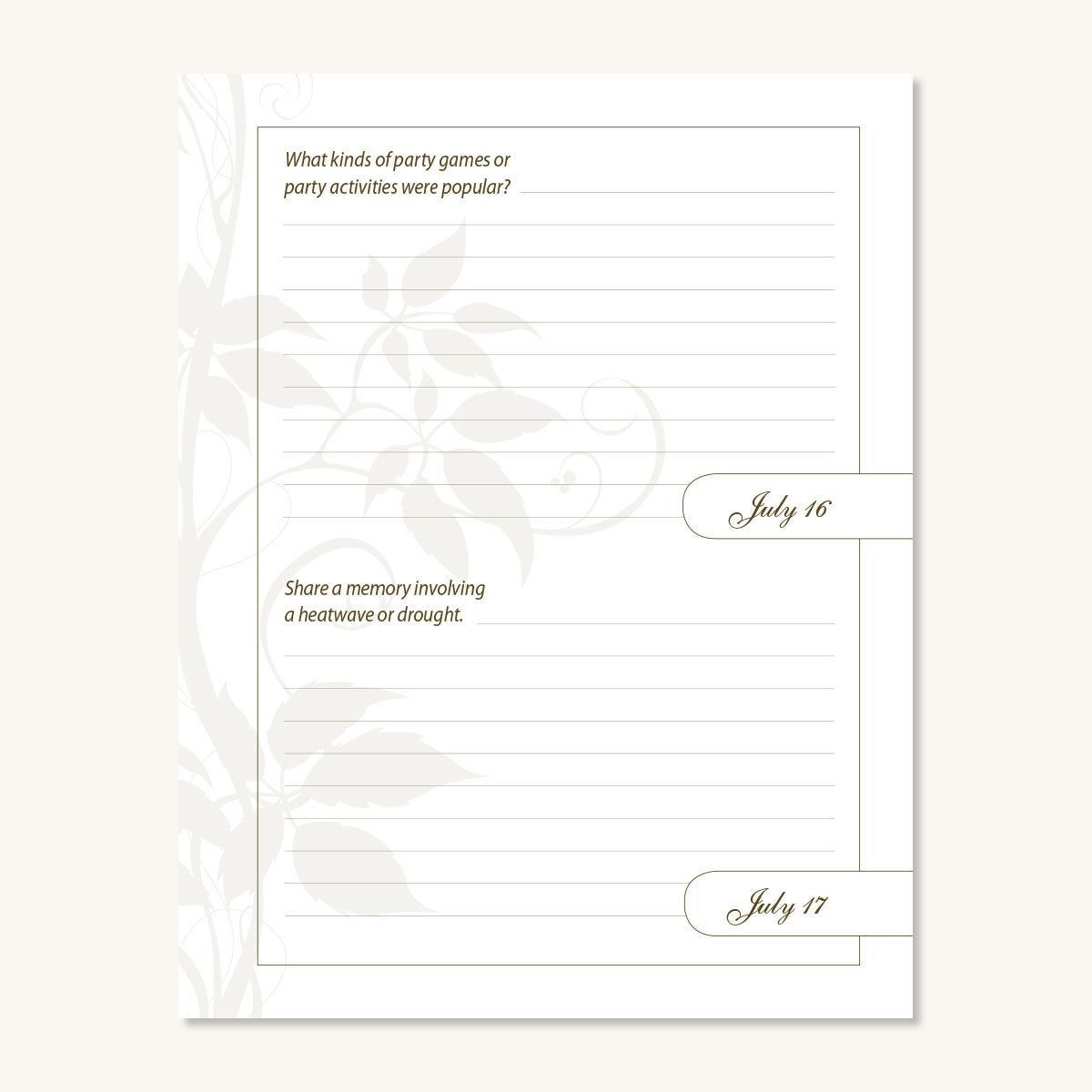 Mom, Share Your Life With Me Journal