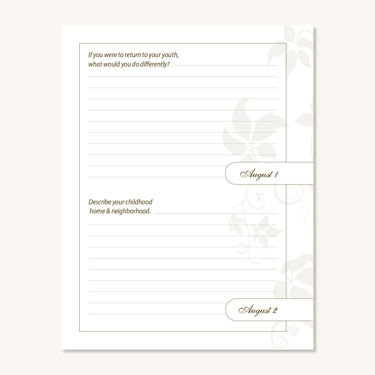 Mom, Share Your Life With Me Journal