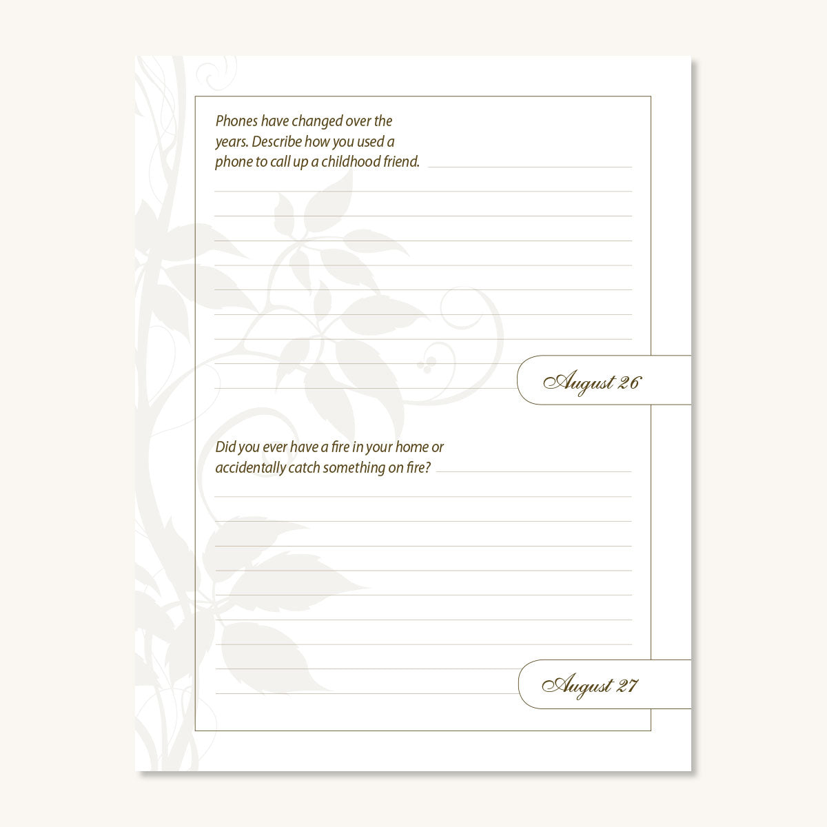 Mom, Share Your Life With Me Journal