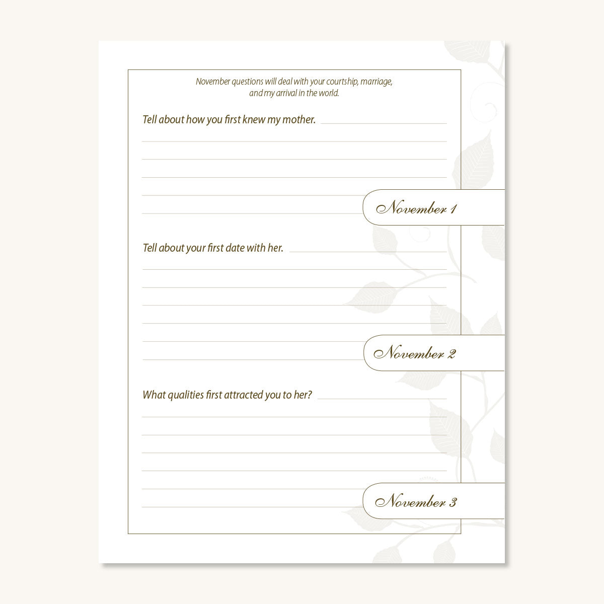 Dad, Share Your Life With Me Journal