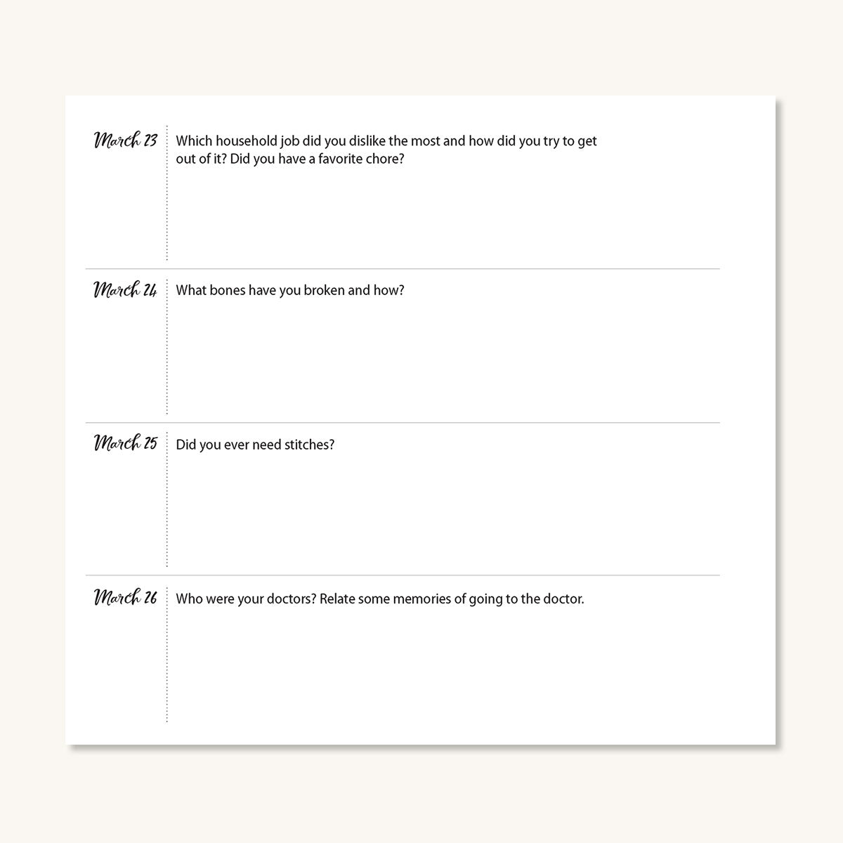 Grandma, Tell Me Your Memories Journal