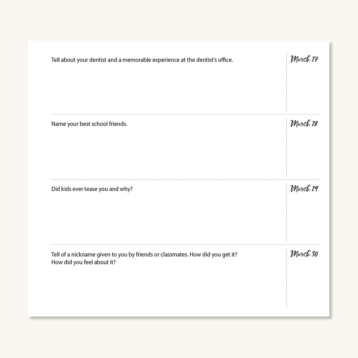 Grandma, Tell Me Your Memories Journal