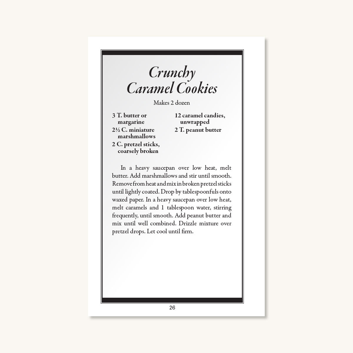 No Bake Cookies, Bars & Pies