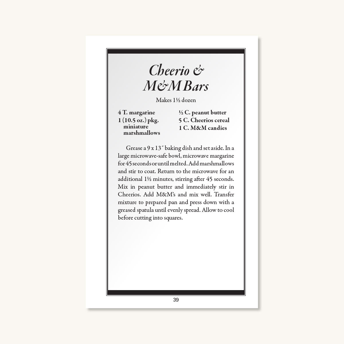 No Bake Cookies, Bars & Pies