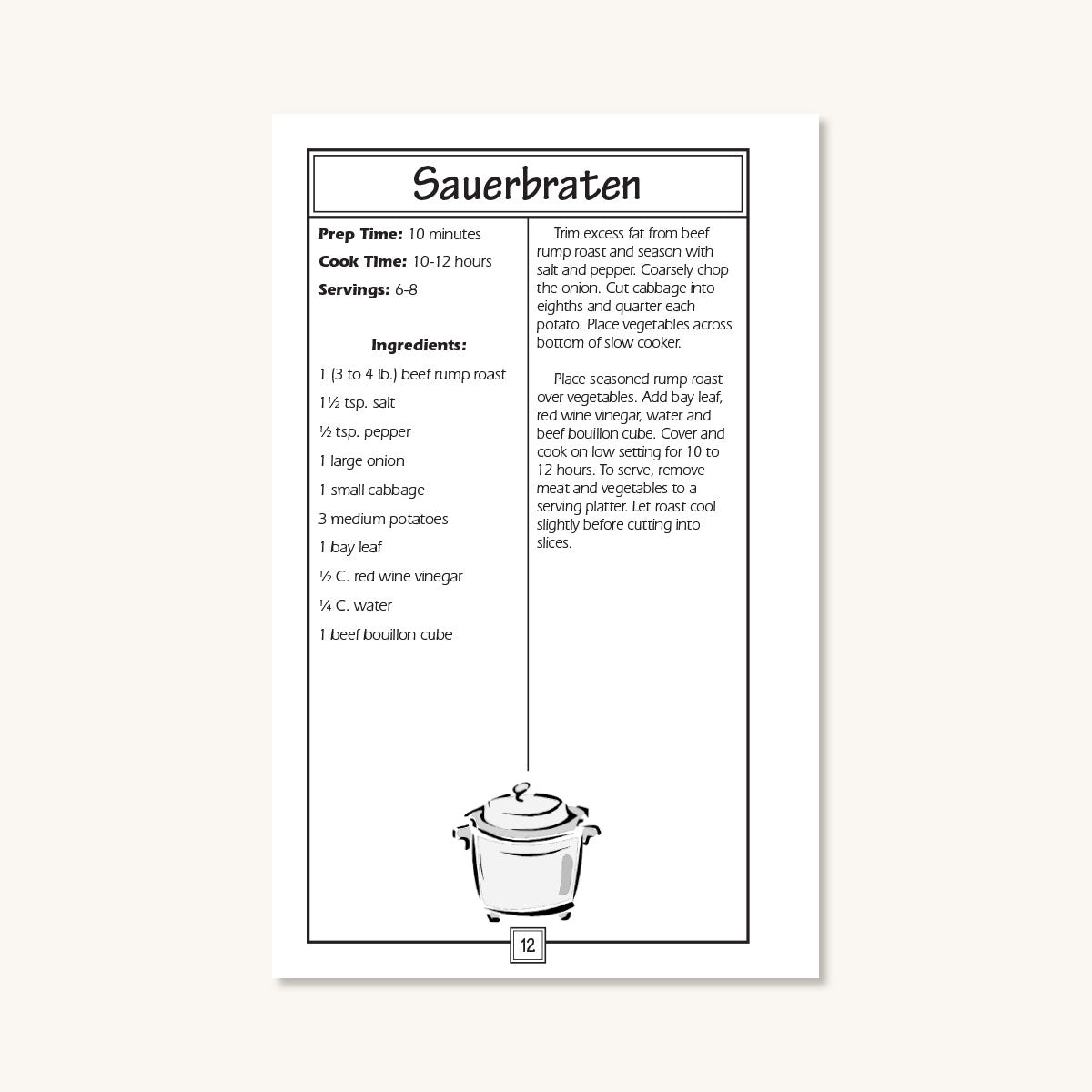 12-Hour Slow Cooker Recipes