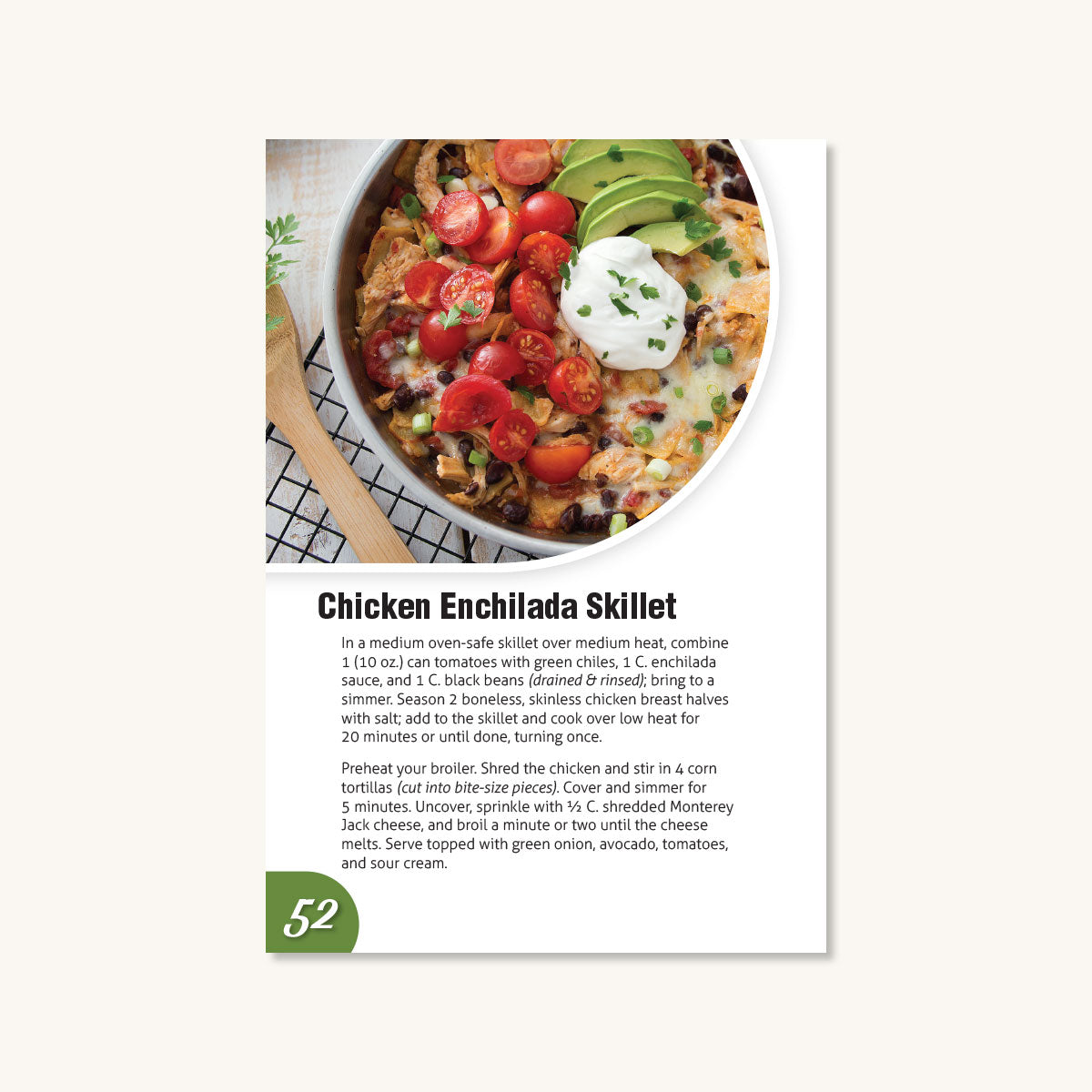 One Skillet, Two Plates